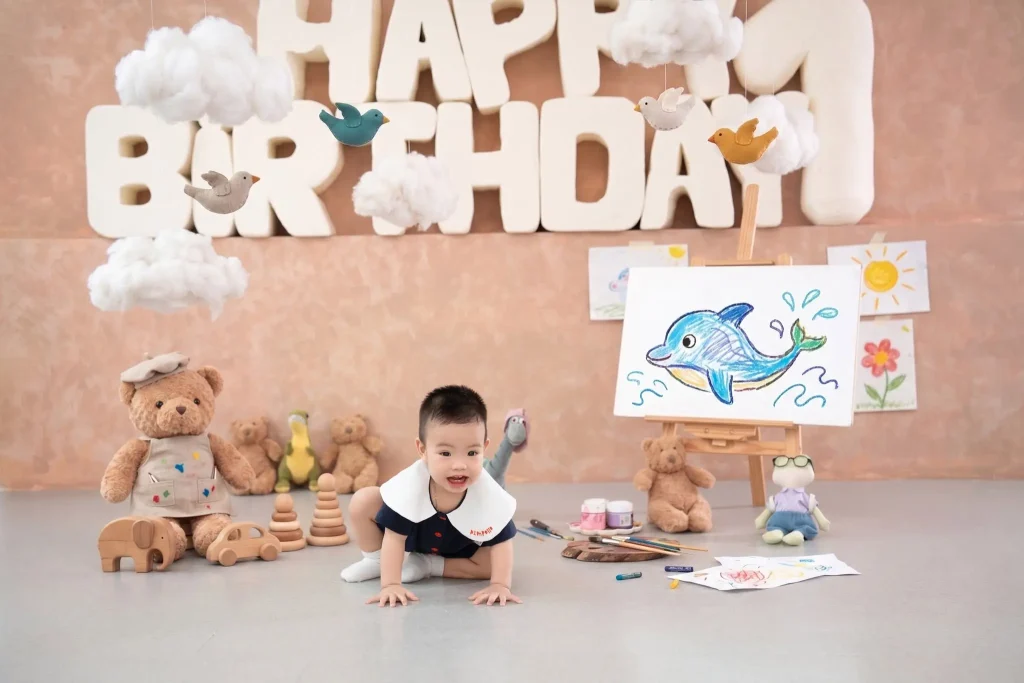 Góc vẽ sinh nhật