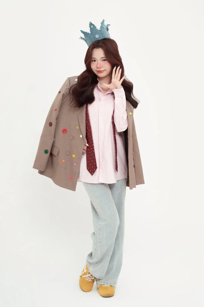 Chụp concept sinh nhật người lớn: chọn phụ kiện và mục đích ảnh 6 Chân dung với blazer và vương miện