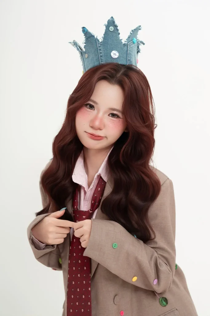 Chụp concept sinh nhật người lớn: chọn phụ kiện và mục đích ảnh 10 Chân dung với blazer và vương miện