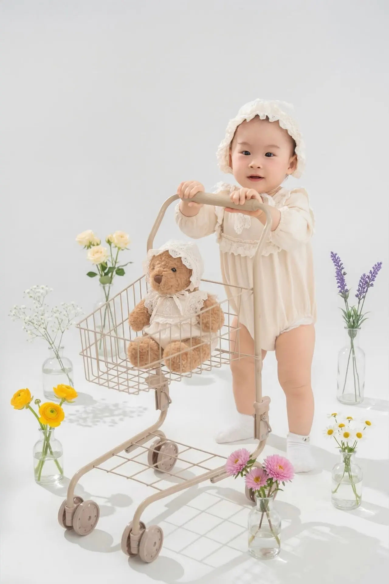 Bảng giá chụp ảnh bé và gia đình tại Moomi Studio 7 Bé 1–3 tuổi tại Moomi Studio