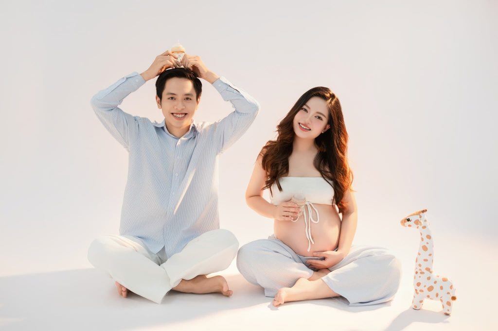 Ảnh 4 trong album Ảnh bầu phong cách Hàn Quốc – Cùng chờ một thành viên nhỏ