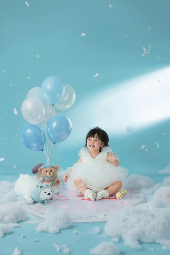 Ảnh 3 trong album Baby Blue Wonderland – Album cổ tích mây bông tại Moomi Studio