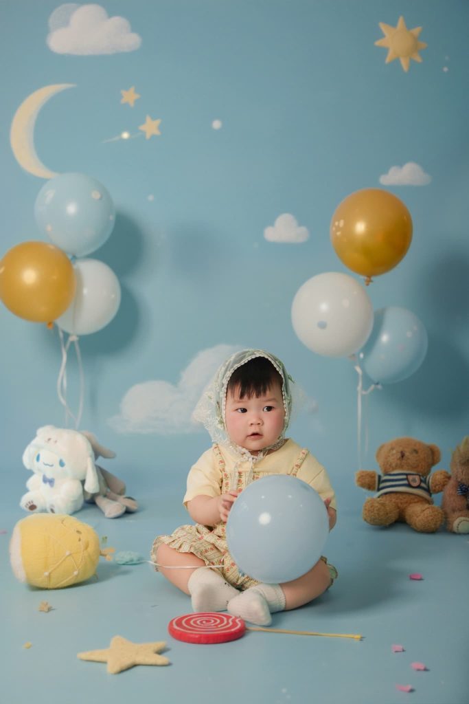 Ảnh 6 trong album Baby Blue Wonderland – Album cổ tích mây bông tại Moomi Studio