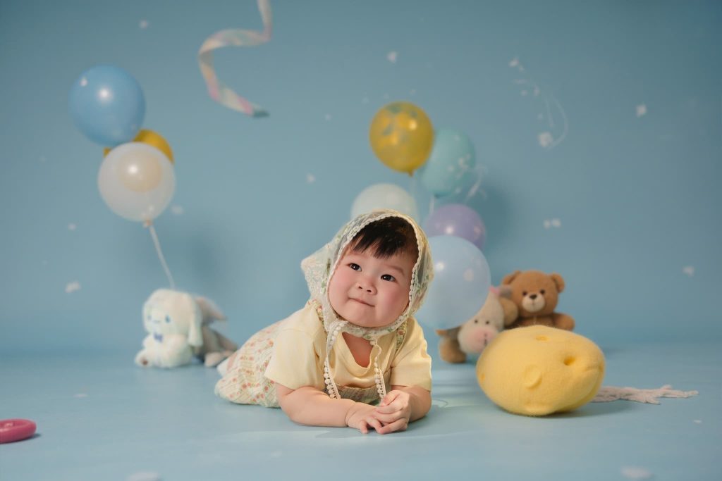 Ảnh 7 trong album Baby Blue Wonderland – Album cổ tích mây bông tại Moomi Studio