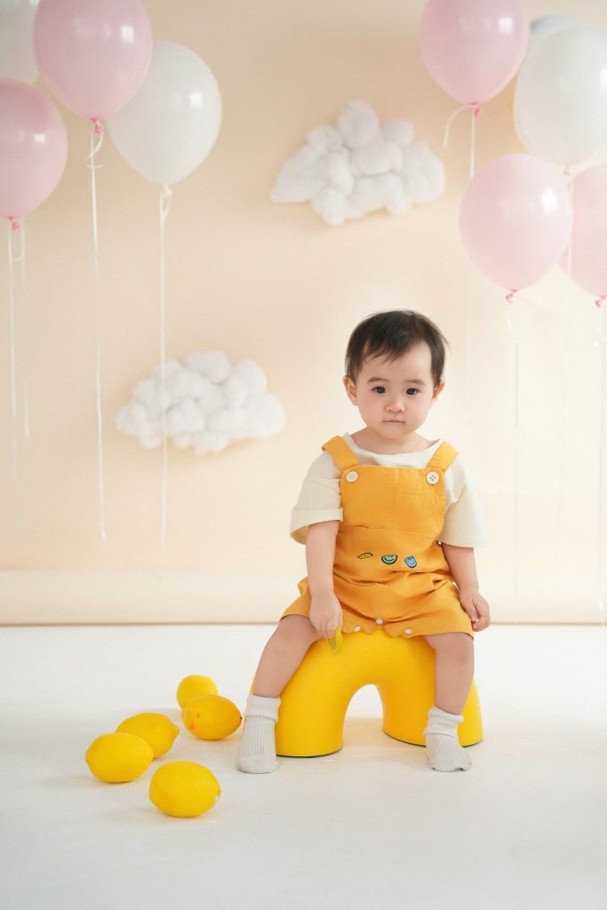 Ảnh 4 trong album Cloud Party – Album bữa tiệc mây & bóng pastel cho bé tại Moomi Studio