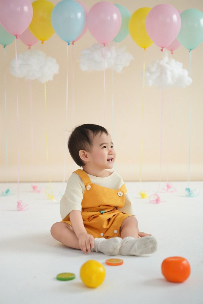 Concept dành cho bé từ 3 đến 4 tuổi 19 Ảnh 5 trong album Cloud Party – Album bữa tiệc mây & bóng pastel cho bé tại Moomi Studio
