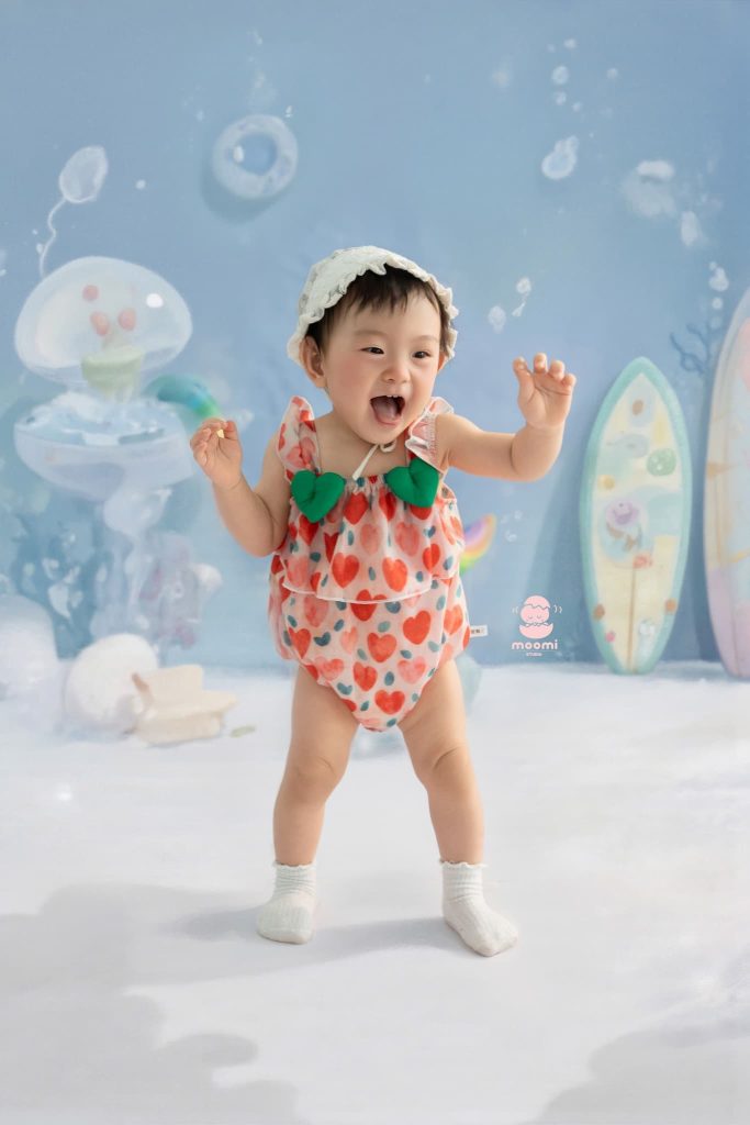 Ảnh 4 trong album Ocean Daydream – Album biển mây & cầu vồng pastel cho bé tại Moomi Studio