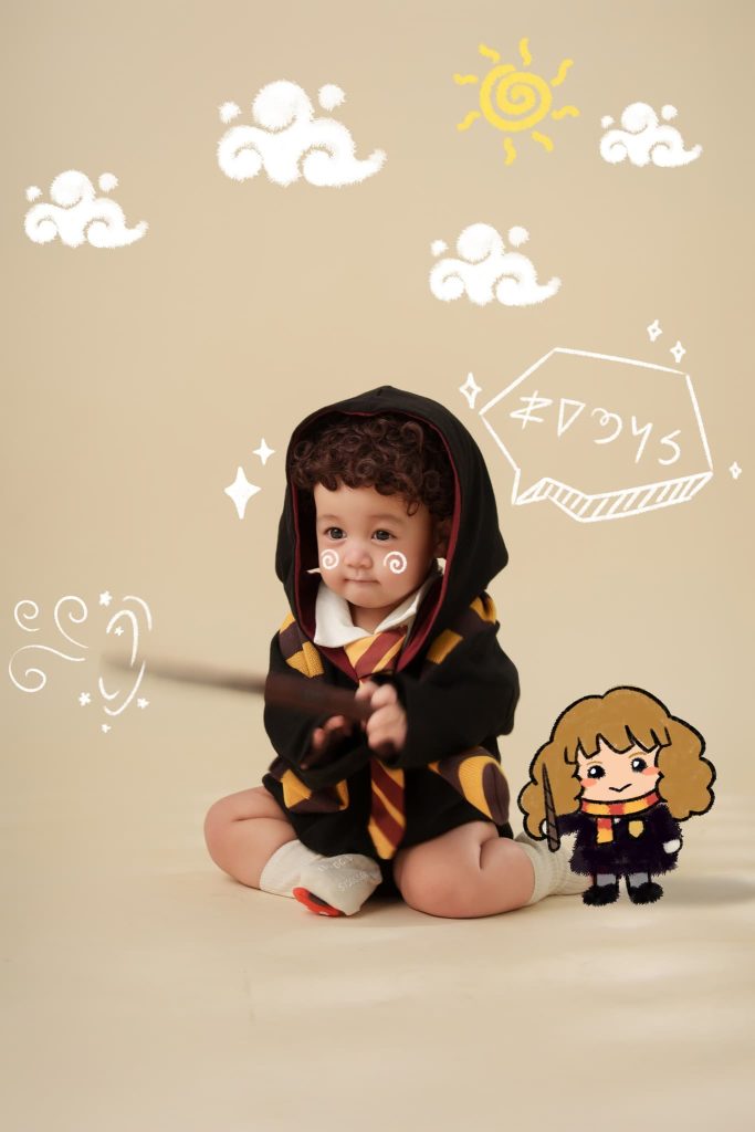 Concept dành cho bé từ 3 đến 4 tuổi 16 Ảnh 2 trong album Wingardium Leviosa - Album phù thủy nhí & phép màu bí ngô tại Moomi Studio